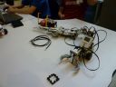 LEGO Mindstorms bei einer Ausstellung zum Thema Roboter in den Pécs Arkaden, Ungarn im Mai 2010